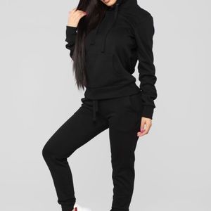Fashion Nova black Joggers